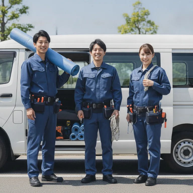屋根のシート掛け 刈谷